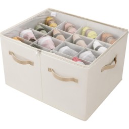 Storage Box Manufacturer - Beige Fine Workmanship Large Capacity