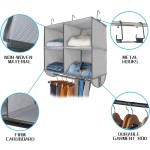 Hanging Organizer Manufacturer - 4-Shelf with Metal Hooks