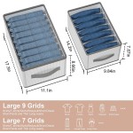 Closet Organizer Manufacturer - 7 Grids for Jeans Pants Home