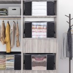 Clothing Organizer Manufacturer - Hot 3 Pack Black Double