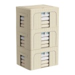 Storage Bag Manufacturer - Household Wardrobe with Transparent Window