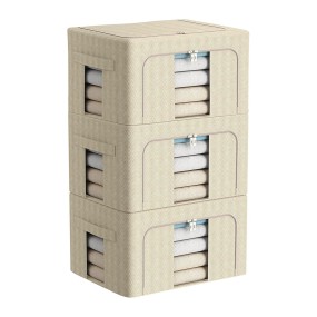 Storage Bag Manufacturer - Household Wardrobe with Transparent Window