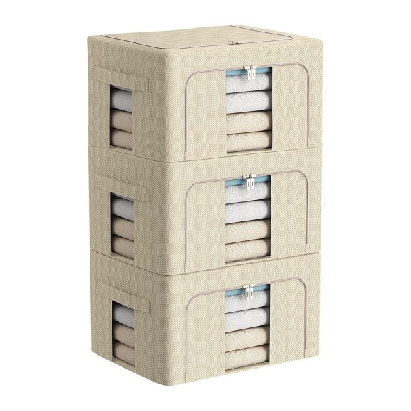 Storage Bag Manufacturer - Household Wardrobe with Transparent Window