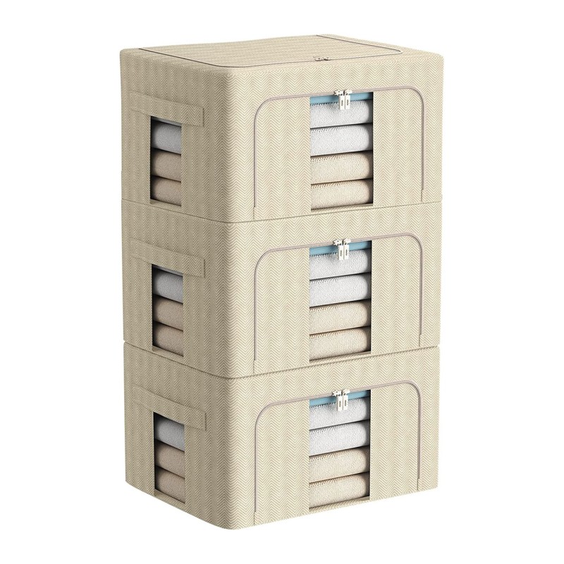 Storage Bag Manufacturer - Household Wardrobe with Transparent Window