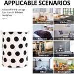 Storage Baskets Manufacturer - Classical Design Foldable Canvas