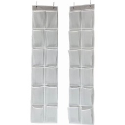 Hanging Organizer Manufacturer - 2Pcs Mesh with 24 Pockets