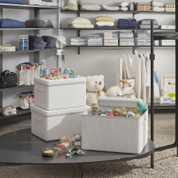 Fabric Baskets Manufacturer - Foldable Collapsible for Wardrobe