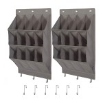Shoe Organizer Manufacturer - 2 Pack Over the Door Hanging