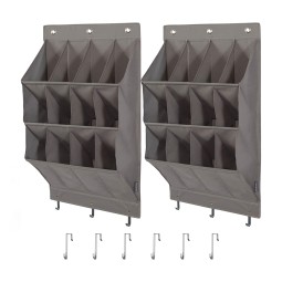 Shoe Organizer Manufacturer - 2 Pack Over the Door Hanging