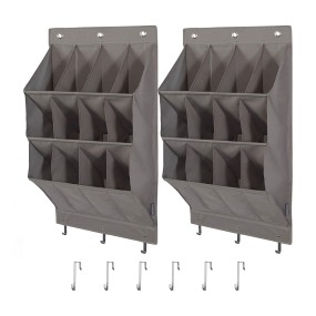 Shoe Organizer Manufacturer - 2 Pack Over the Door Hanging