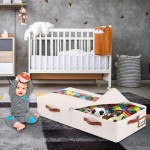 Under-Bed Organizer Manufacturer - 4-Pack Foldable with Transparent Windows