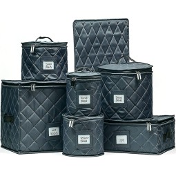 Plate Storage Box Manufacturer - Europe Design Round for Dinnerware