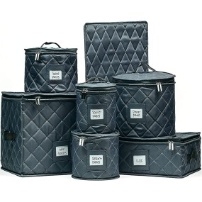 Plate Storage Box Manufacturer - Europe Design Round for Dinnerware