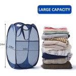 Laundry Basket Manufacturer - Rectangle Single-Tier Folding Mesh