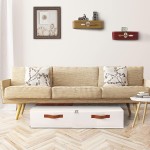 Under-Bed Organizer Manufacturer - 4-Pack Foldable with Transparent Windows