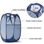 Laundry Basket Manufacturer - Rectangle Single-Tier Folding Mesh