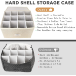Wine Storage Container Manufacturer - Hot Customized Hard Shell Stackable