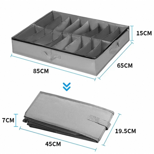 Shoe Organizer Manufacturer - Large Capacity Foldable Under-Bed