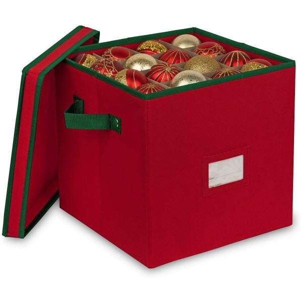 Christmas Storage Box Manufacturer - 4 Layers with Dividers for Ornaments