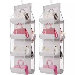 Hanging Organizer Manufacturer - 6 Pocket Wardrobe Clothes Clear