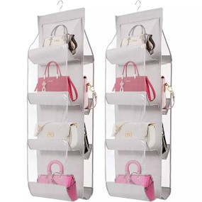 Hanging Organizer Manufacturer - 6 Pocket Wardrobe Clothes Clear