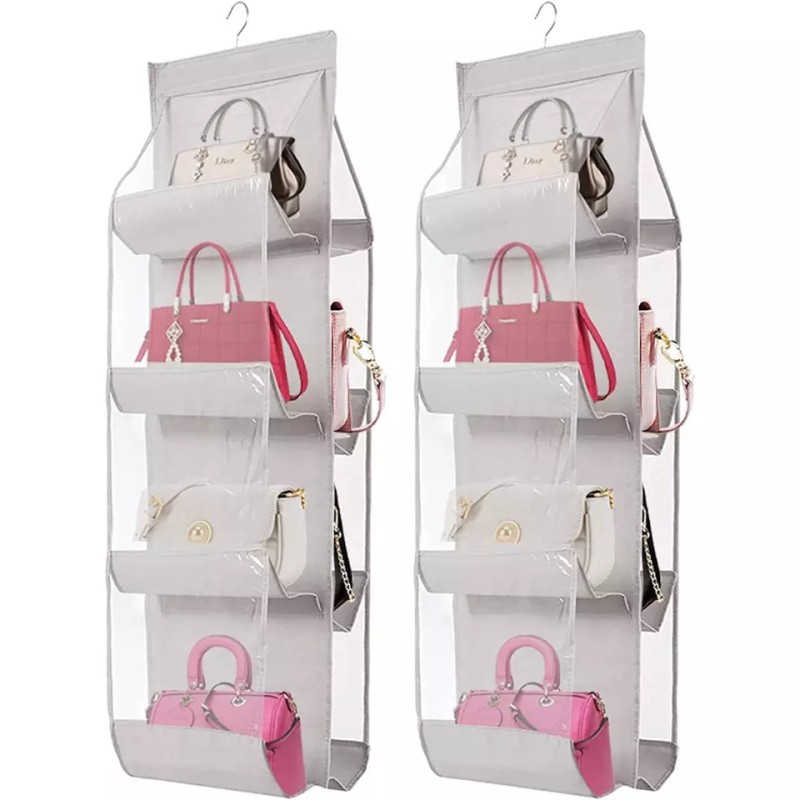 Hanging Organizer Manufacturer - 6 Pocket Wardrobe Clothes Clear