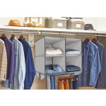 Hanging Organizer Manufacturer - 4-Shelf with Metal Hooks