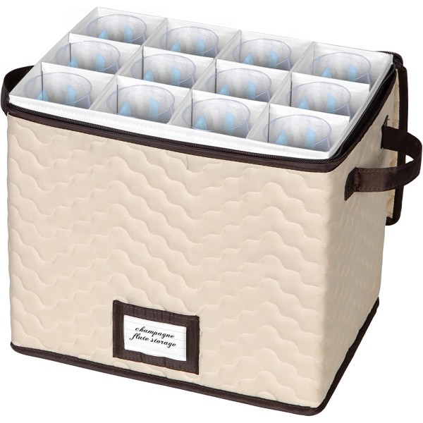 Flute Storage Box Manufacturer - Factory Made Fabric Holds 12