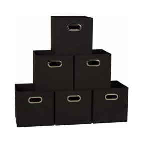 Storage Containers Manufacturer - Set of 6 Foldable Fabric