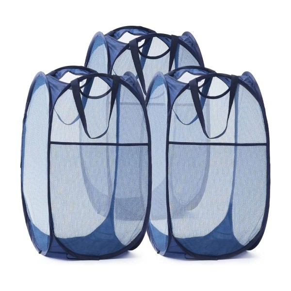 Laundry Basket Manufacturer - Rectangle Single-Tier Folding Mesh