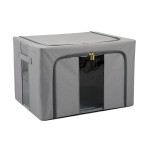 Storage Box Manufacturer - Metal Frame Oxford with Zipper