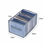 Storage Box Manufacturer - Modern Grey 6-Set Foldable Canvas