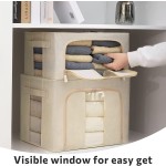 Storage Bag Manufacturer - Household Wardrobe with Transparent Window