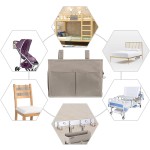 Bed Organizer Manufacturer - 4 Pockets Hanging Bedside Caddy