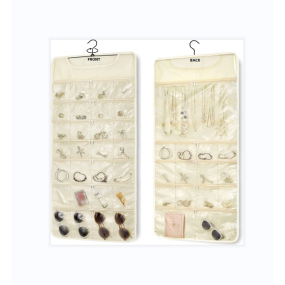 Jewelry Storage Bag Manufacturer - Lattice Design Exquisite Foldable