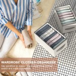 Closet Organizer Manufacturer - 7 Grids for Jeans Pants Home