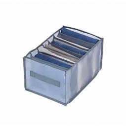 Storage Box Manufacturer - Modern Grey 6-Set Foldable Canvas