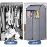 Clothes Storage Bag Manufacturer - Transparent Waterproof Wardrobe