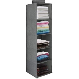 Hanging Organizer Manufacturer - 5 Shelves Cloth Collapsible