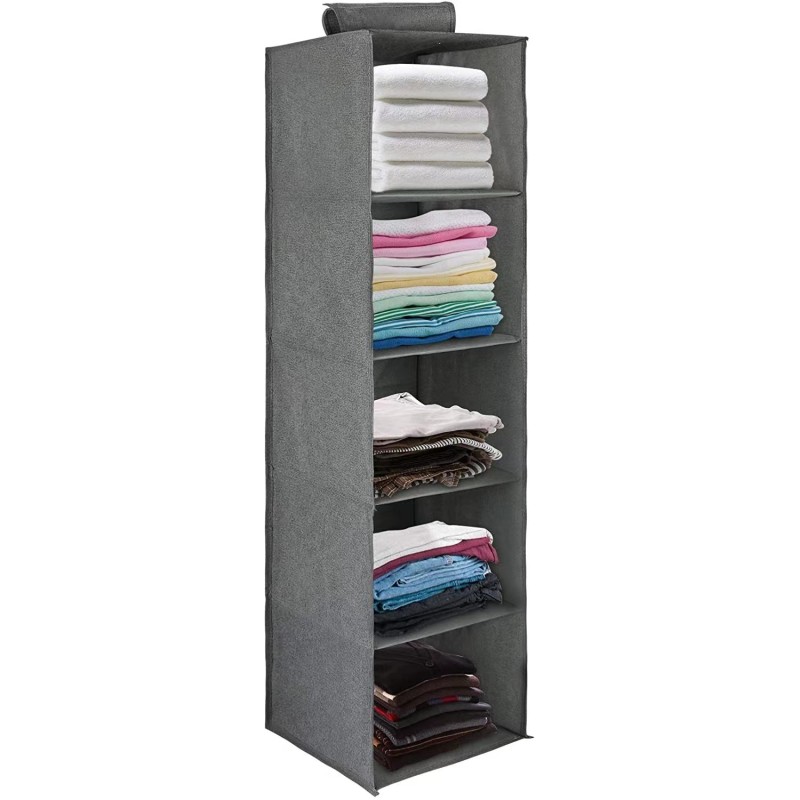 Hanging Organizer Manufacturer - 5 Shelves Cloth Collapsible