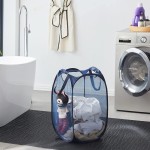 Laundry Basket Manufacturer - Rectangle Single-Tier Folding Mesh