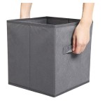 Storage Basket Manufacturer - 6 Pack Grey for Home Shelves