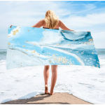 Beach Towel Manufacturer - 170x90cm Printed Sand Free