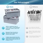 Storage Box Manufacturer - Upgraded Foldable with Transparent Lids