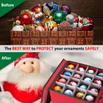 Christmas Storage Box Manufacturer - 4 Layers with Dividers for Ornaments