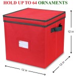 Christmas Storage Box Manufacturer - 4 Layers with Dividers for Ornaments
