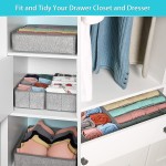 Storage Boxes Manufacturer - Set of 4 Collapsible for Clothes