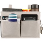 Bed Organizer Manufacturer - 4 Pockets Hanging Bedside Caddy