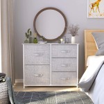 Fabric Storage Holder Manufacturer - 5 Drawers with Steel Frame