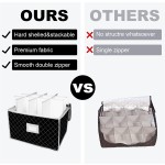 Wine Glass Organizer Manufacturer - Foldable 12-Grid Convenient